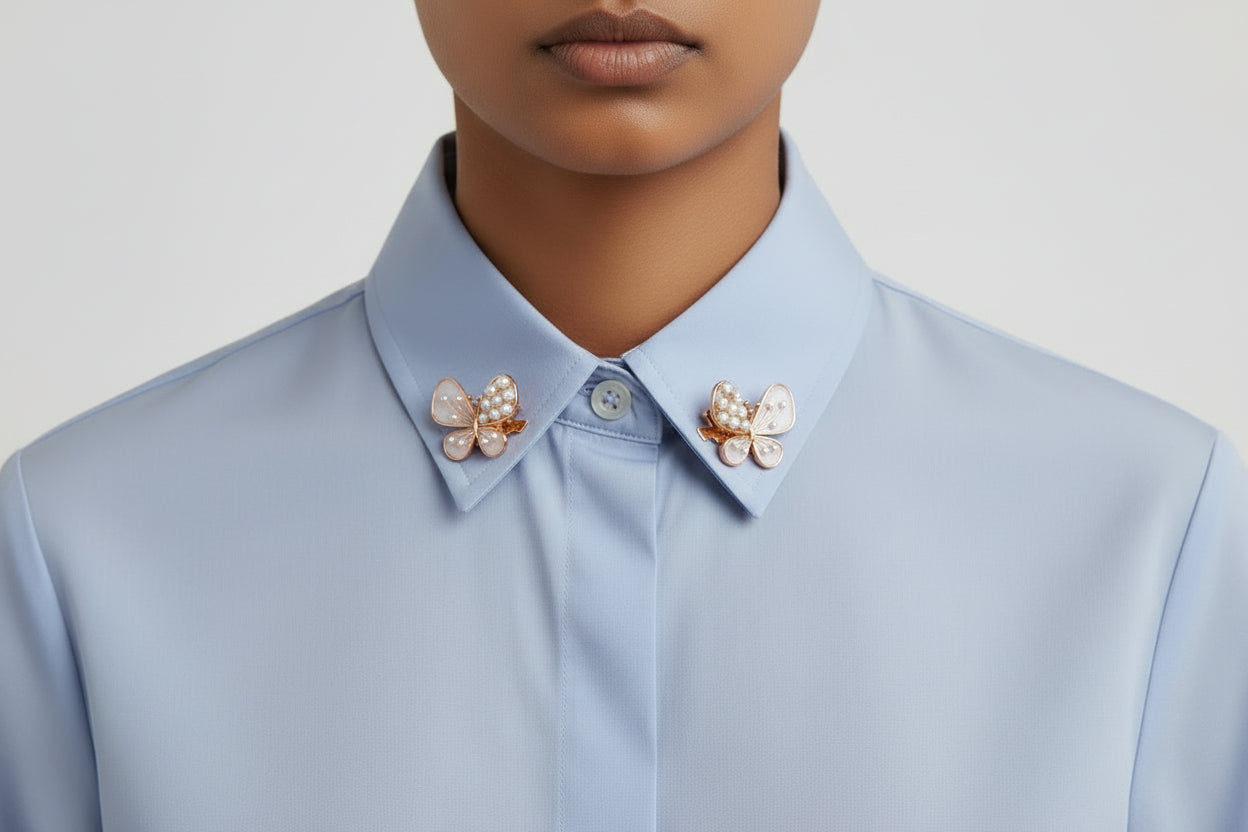 Pearl Butterfly Cufflinks (Pair)