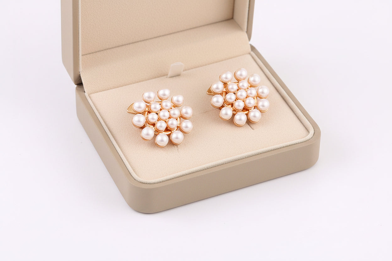 Pearl Cluster Cufflinks (Pair)